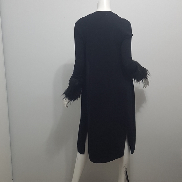 Vince Camuto Cardigan w/Faux Fur By The Wrist XXS (B) - Picture 4 of 4